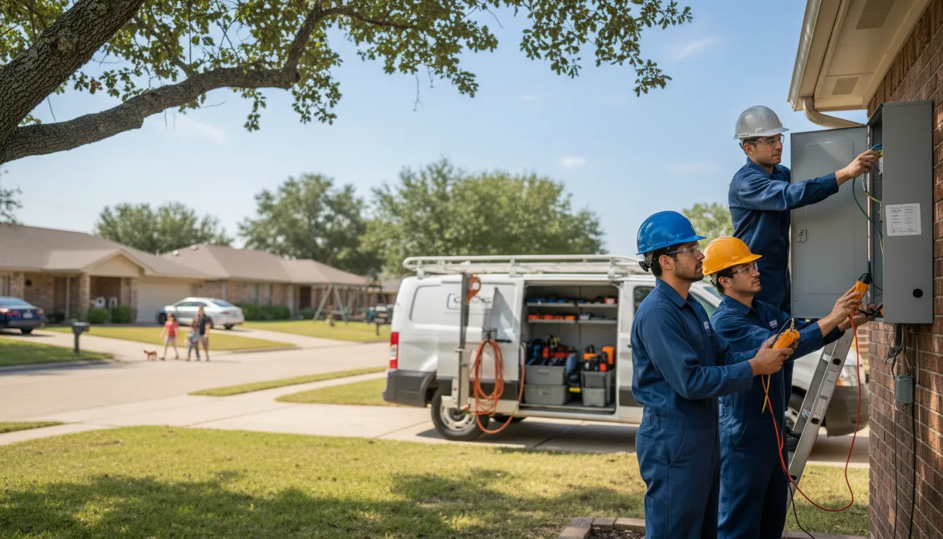 Certified electrician providing emergency electrical services in Portland, PA